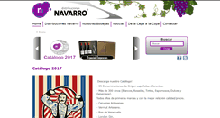 Desktop Screenshot of diexnavarro.es